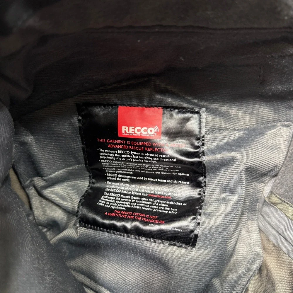 The North Face Pants Mens S Black Cryptic Gore Tex RECCO Cargo Snow Ski Skiboard